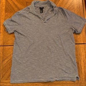 H&M men’s no-button polo